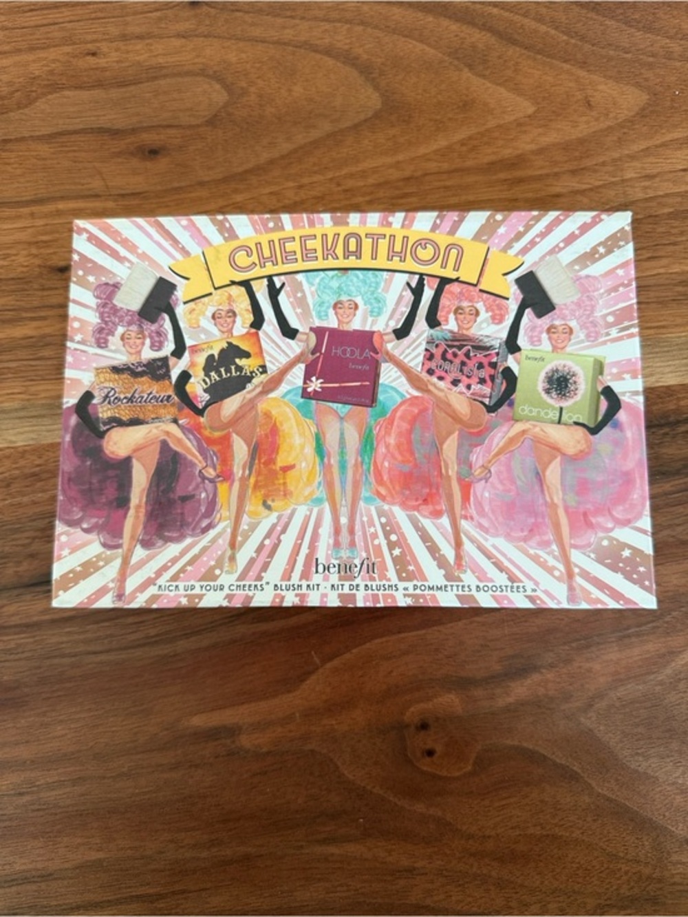 Benefit Cheekathon Blush Kit - Pink, Yellow & Purple Artwork